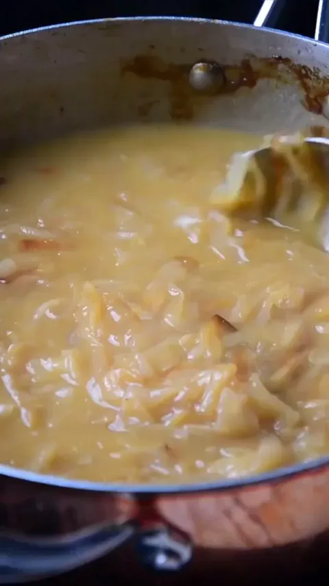 Delicious_Delilah frame at 00:18, Stew thick as Delilah’s audacity—carrot chunks bobbing like pirate gold in a rainbow broth